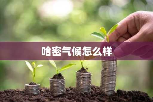 哈密气候怎么样-第1张图片-芙蓉之城
