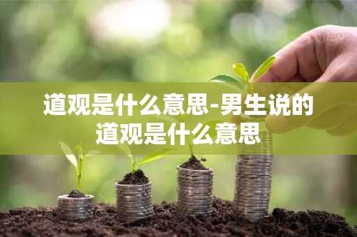 道观是什么意思-男生说的道观是什么意思-第1张图片-芙蓉之城