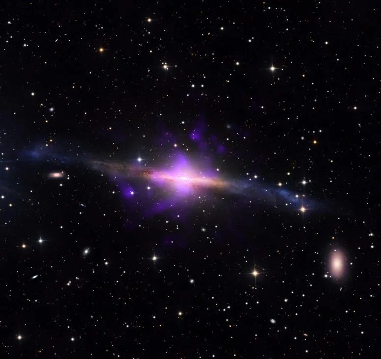 科学家发现“躺平”黑洞：旋转方向与星系垂直-第1张图片-芙蓉之城