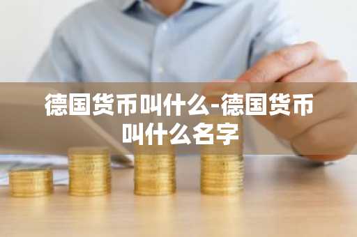 德国货币叫什么-德国货币叫什么名字-第1张图片-芙蓉之城