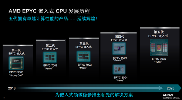 AMD EPYC嵌入式9005揭秘：192核心384线程无敌！寿命长达14年-第3张图片-芙蓉之城