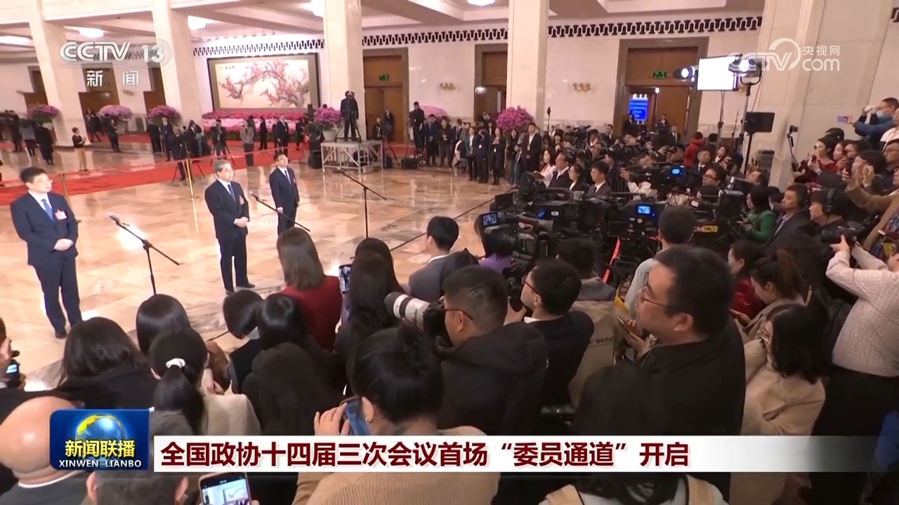全国政协十四届三次会议首场“委员通道”开启-第2张图片-芙蓉之城