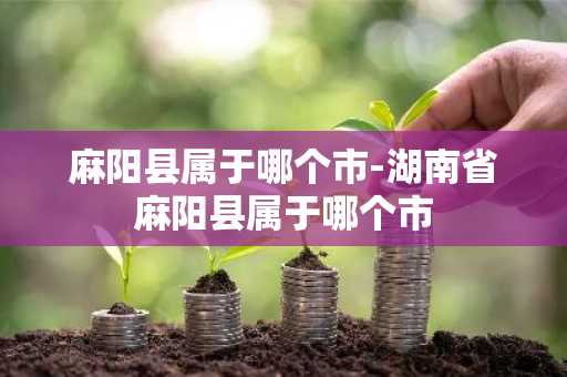 麻阳县属于哪个市-湖南省麻阳县属于哪个市-第1张图片-芙蓉之城