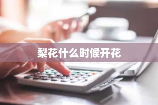 梨花什么时候开花-第1张图片-芙蓉之城