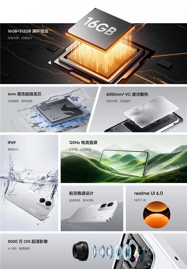 1799元起！真我14国行版上架官网：标配16GB内存、IP69满级防水-第3张图片-芙蓉之城