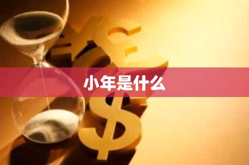 小年是什么-第1张图片-芙蓉之城