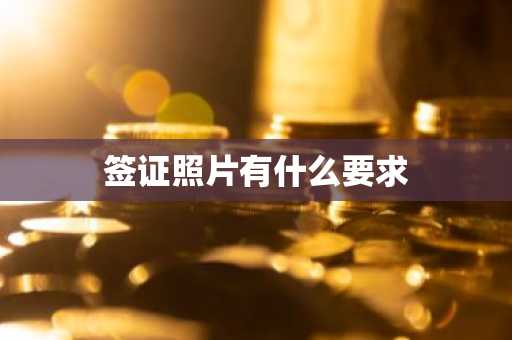 签证照片有什么要求-第1张图片-芙蓉之城