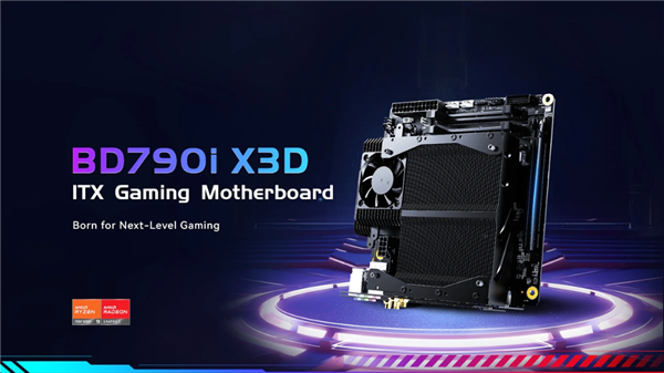 铭凡推出BD790i X3D ITX主板：搭载锐龙9 7945HX3D-第1张图片-芙蓉之城