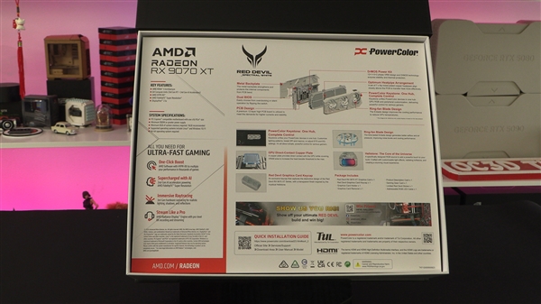 最特殊的RX 9070 XT：明明叫红魔 却通体纯白-第6张图片-芙蓉之城