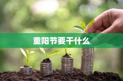 重阳节要干什么-第1张图片-芙蓉之城