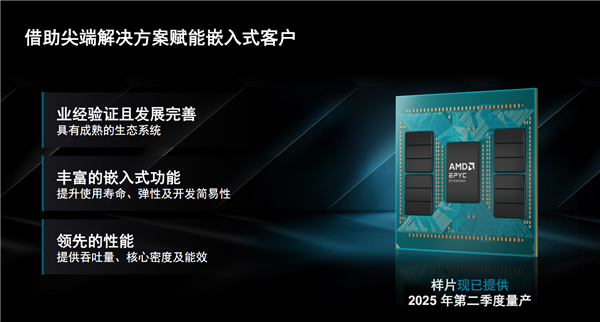 AMD EPYC嵌入式9005揭秘：192核心384线程无敌！寿命长达14年-第11张图片-芙蓉之城