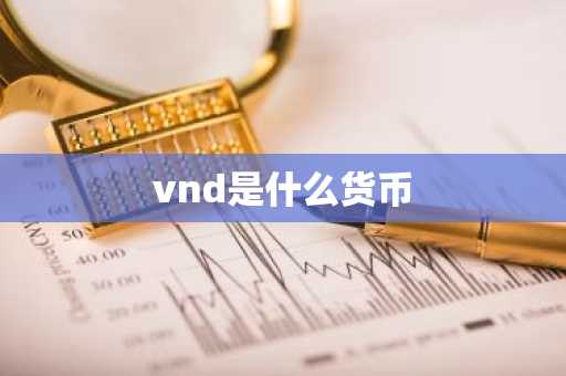 vnd是什么货币-第1张图片-芙蓉之城