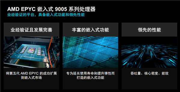 AMD EPYC嵌入式9005揭秘：192核心384线程无敌！寿命长达14年-第4张图片-芙蓉之城