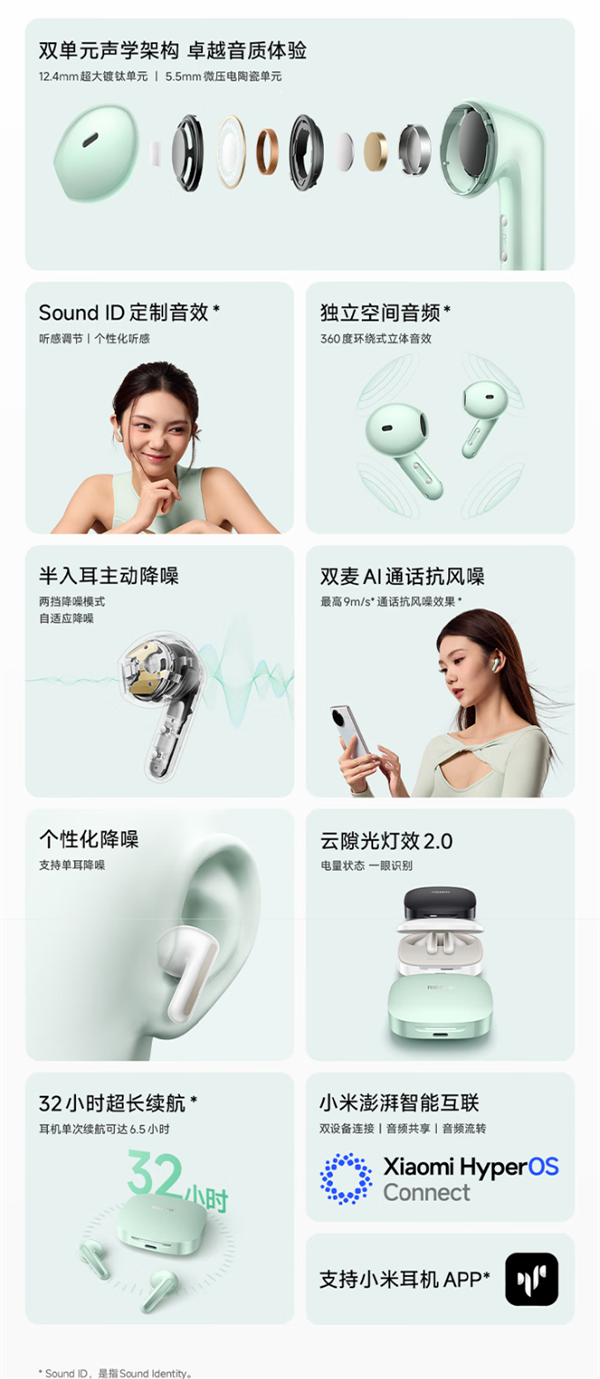 小米推出REDMI Buds 7S：199元的半入耳降噪耳机-第4张图片-芙蓉之城