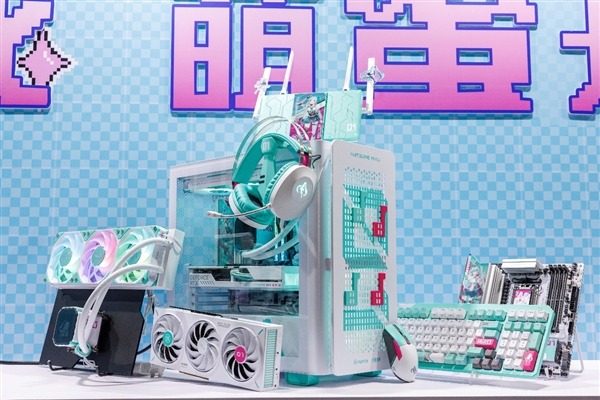 华硕天选X初音未来联名显卡！以信仰之名连结二次元梦想-第1张图片-芙蓉之城