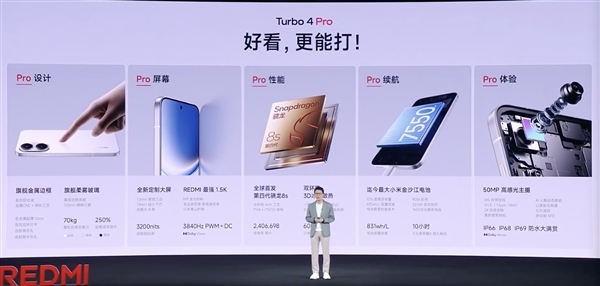 国补价1699元起！REDMI Turbo 4 Pro开售1小时销量超越标准版全天-第3张图片-芙蓉之城