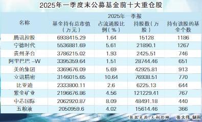 公募拥抱科技拥抱创新 腾讯首次成头号重仓股-第1张图片-芙蓉之城