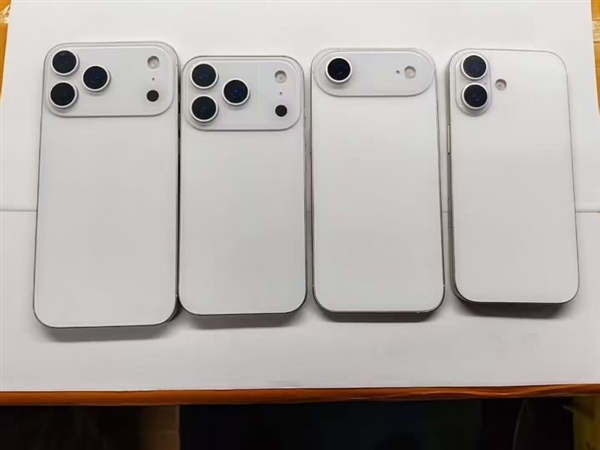 iPhone 17系列机模上手：苹果春晚提前剧透完了-第3张图片-芙蓉之城