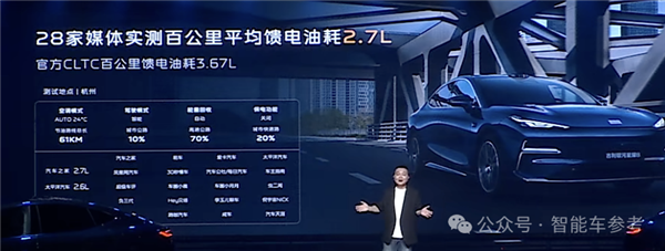 百公里3个油 吉利银河星耀8开售：同级合资燃油洗洗睡吧-第8张图片-芙蓉之城