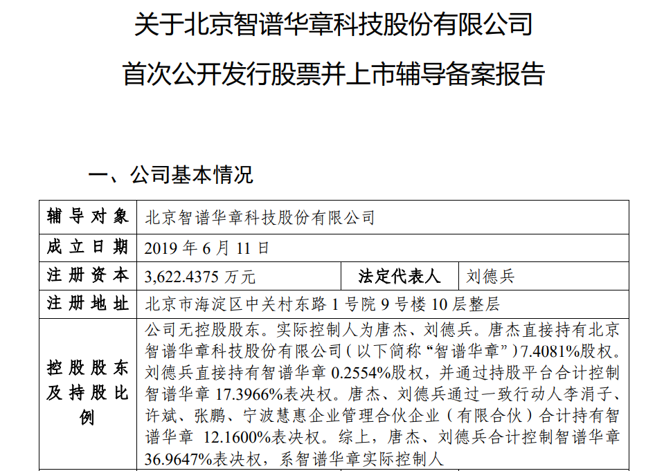 北京智谱华章启动IPO辅导 4月来已有8家公司完成辅导备案-第1张图片-芙蓉之城