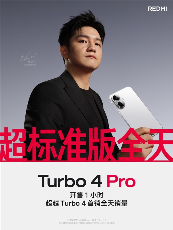 国补价1699元起！REDMI Turbo 4 Pro开售1小时销量超越标准版全天-第1张图片-芙蓉之城