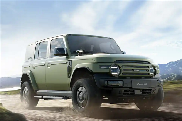 秒变“212”！iCAR V23推出复古情怀套件：包含前脸、轮胎、防空灯-第2张图片-芙蓉之城