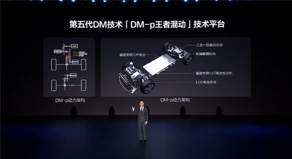 比亚迪发布第五代DM-p王者混动：四驱动力 油耗比燃油两驱还低-第2张图片-芙蓉之城
