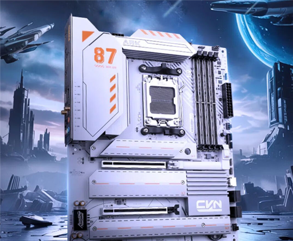 七彩虹CVN X870主板首发1999元：纯白散热装甲 支持显卡快拆-第1张图片-芙蓉之城
