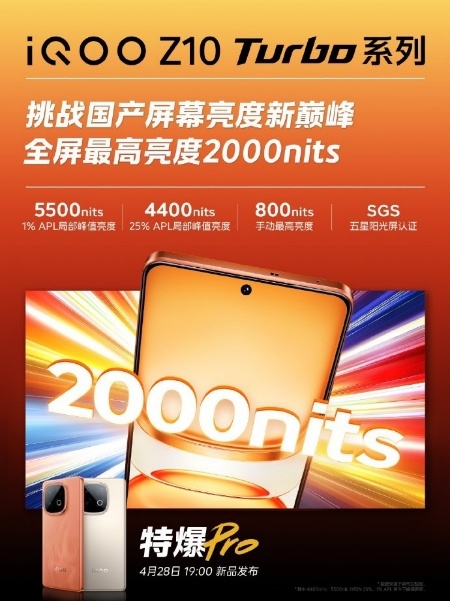 旗舰双芯领衔同档最强性能 iQOO Z10 Turbo系列将于4.28亮相-第8张图片-芙蓉之城