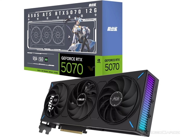 华硕发布五款中国专享版RTX 5060Ti/5070：初音未来 三白二黑-第6张图片-芙蓉之城