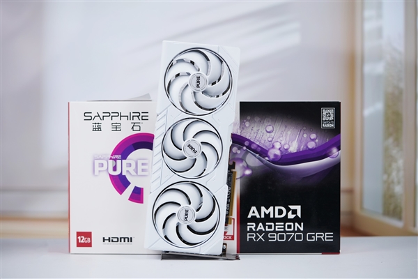 碾压RTX 5060 Ti！蓝宝石RX 9070 GRE GAMING OC 12GB DUAL显卡图赏-第1张图片-芙蓉之城