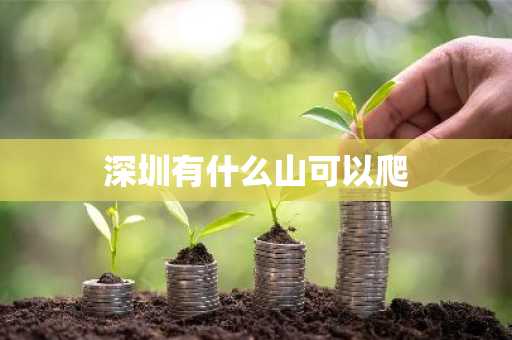 深圳有什么山可以爬-第1张图片-芙蓉之城