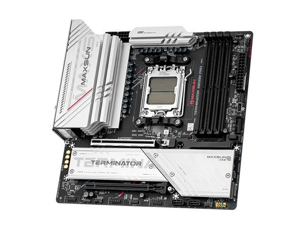 AMD平台新选择！铭瑄终结者B850M PRO WIFI上线：升级至12+2+1相供电-第1张图片-芙蓉之城