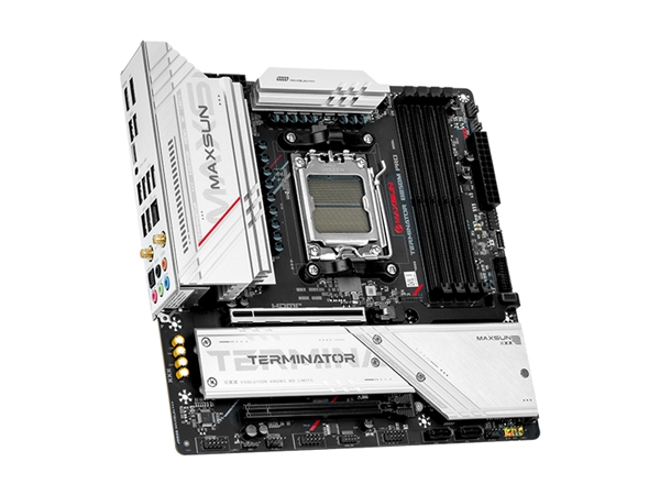 AMD平台新选择！铭瑄终结者B850M PRO WIFI上线：升级至12+2+1相供电-第2张图片-芙蓉之城