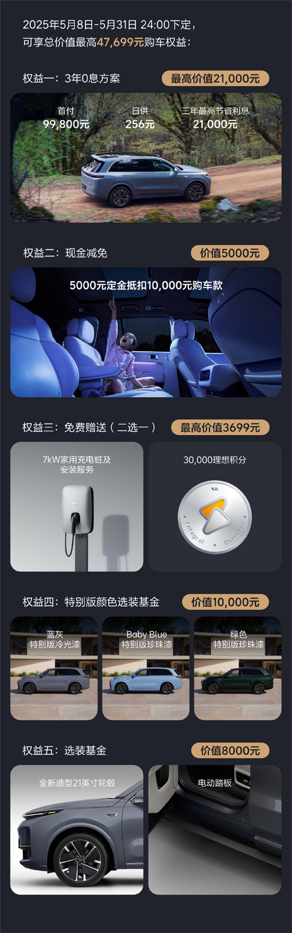 30万级六座新能源SUV标杆！一图看懂理想L8智能焕新版-第2张图片-芙蓉之城