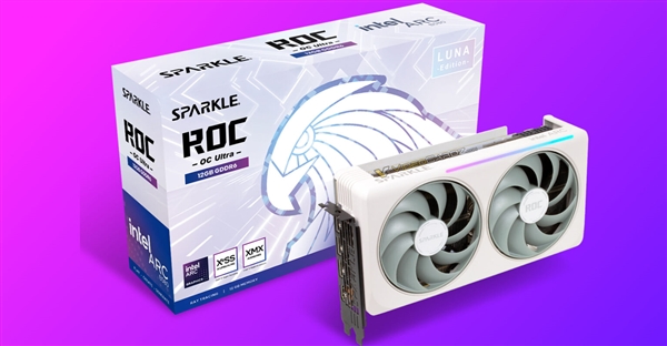 撼与Arc B580 ROC Luna OC Ultra终于发布！出厂超频2800MHz-第1张图片-芙蓉之城