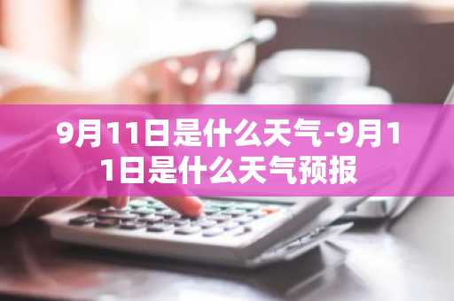 9月11日是什么天气-9月11日是什么天气预报-第1张图片-芙蓉之城